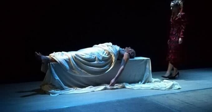 Luciano Mastellari e Federica D'Angelo in Pilato - Il Maestro e Margherita