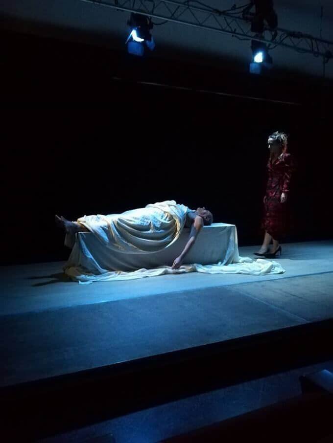 Luciano Mastellari e Federica D'Angelo in Pilato - Il Maestro e Margherita