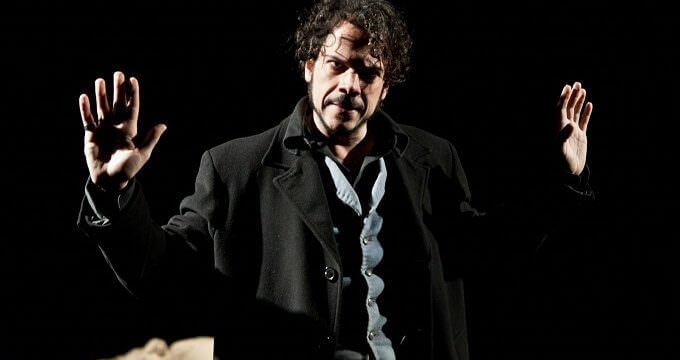 Mino Manni ne "La confessione", da "I demoni" di Dostoevskij