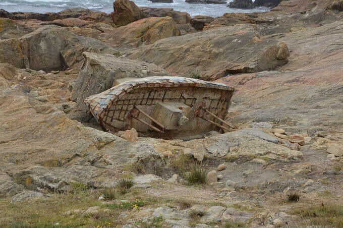 Il misterioso ex monumento alla scialuppa