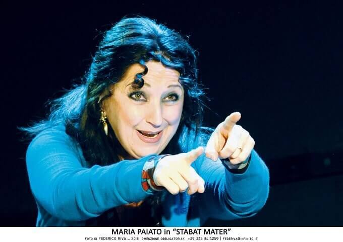 Maria Paiato in "Stabat Mater"