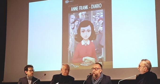 Al Memoriale della Shoah di Milano si è parlato del graphic novel sul Diario di Anne Frank