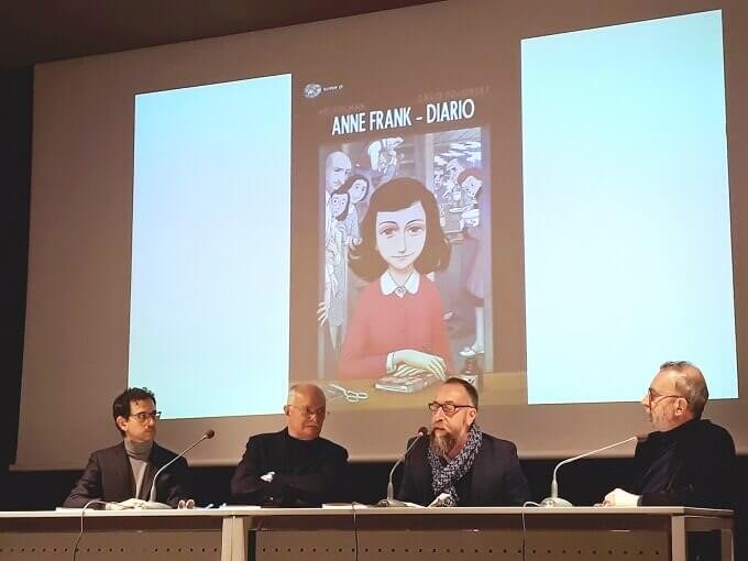 Al Memoriale della Shoah di Milano si è parlato del graphic novel sul Diario di Anne Frank