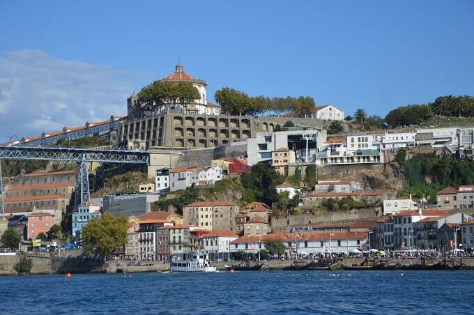 I due belvedere di Vila Nova de Gaia a Porto