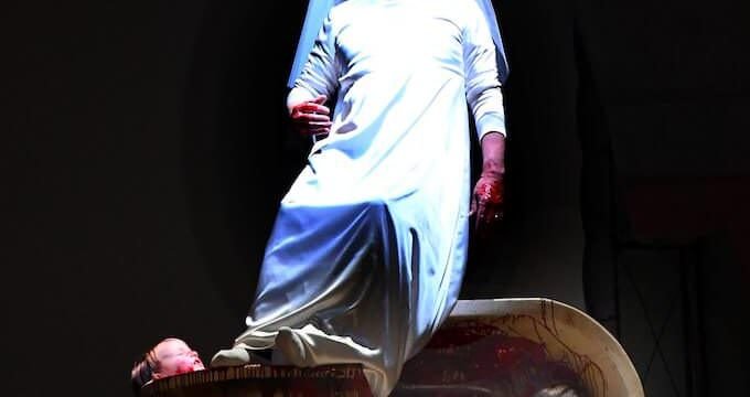 Franco Branciaroli in "Medea" - foto di Umberto Favretto