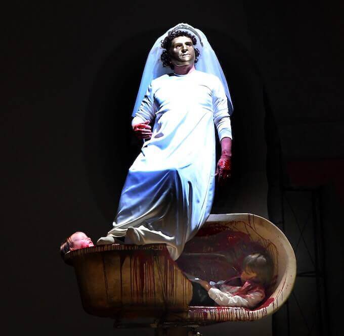 Franco Branciaroli in "Medea" - foto di Umberto Favretto