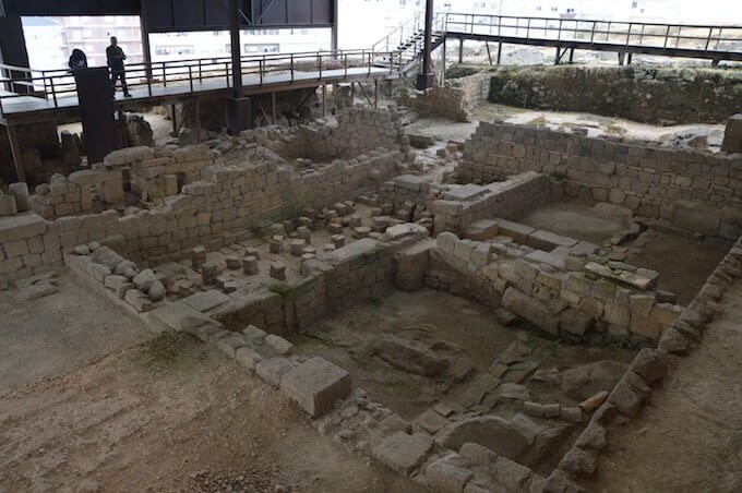 Le terme romane di Braga, in Portogallo