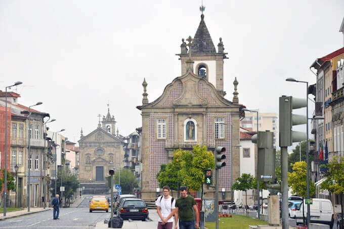 La chiesa di Nostra Signora La Bianca a Braga, in Portogallo