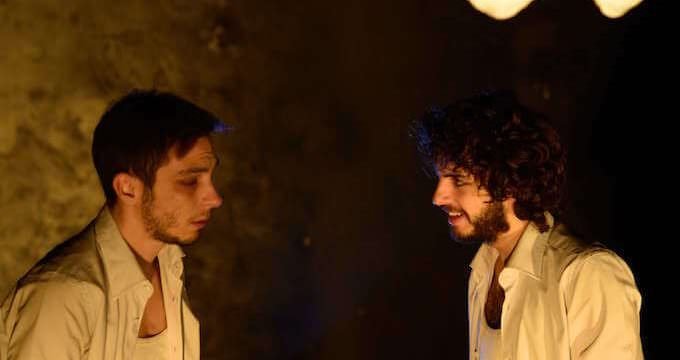 Edoardo Barbone e Daniele Fedeli in "Malagrazia"