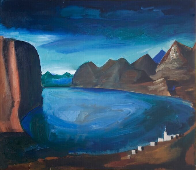 Mario Sironi, Il lago (1926)