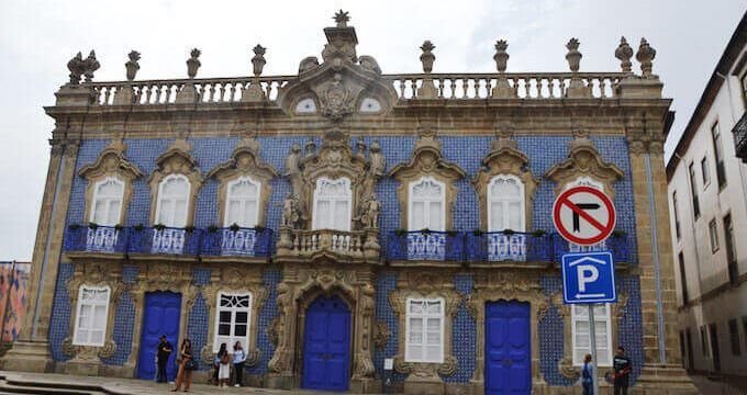 Il Palazzo del Fulmine a Braga in Portogallo