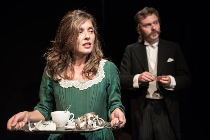 Lorena Senestro in "La signorina Felicita. Ovvero la felicità" (foto di Andrea Macchia)