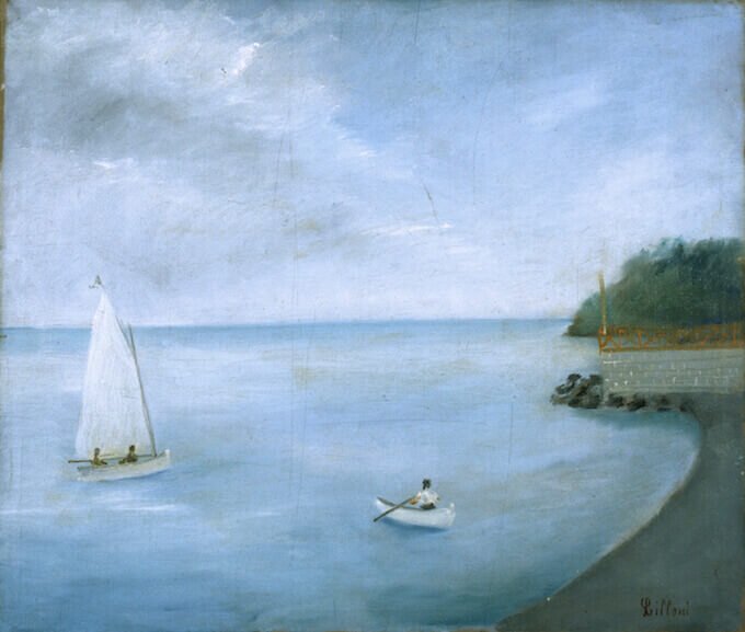 Umberto Lilloni, Paesaggio di Lavagna (1934)