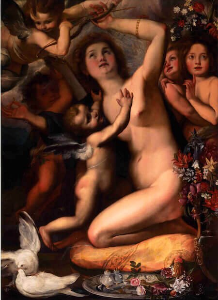 Giulio Cesare Procaccini, Venere e Amore (Collezione privata, Francia)