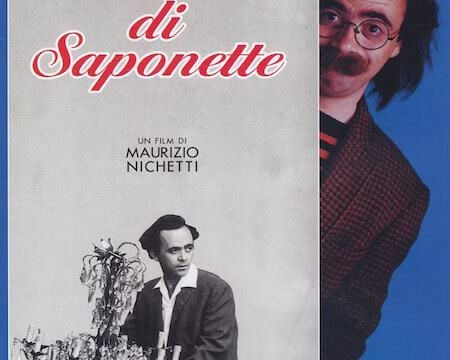 La copertina del DVD del film "Ladri di saponette" di Maurizio Nichetti