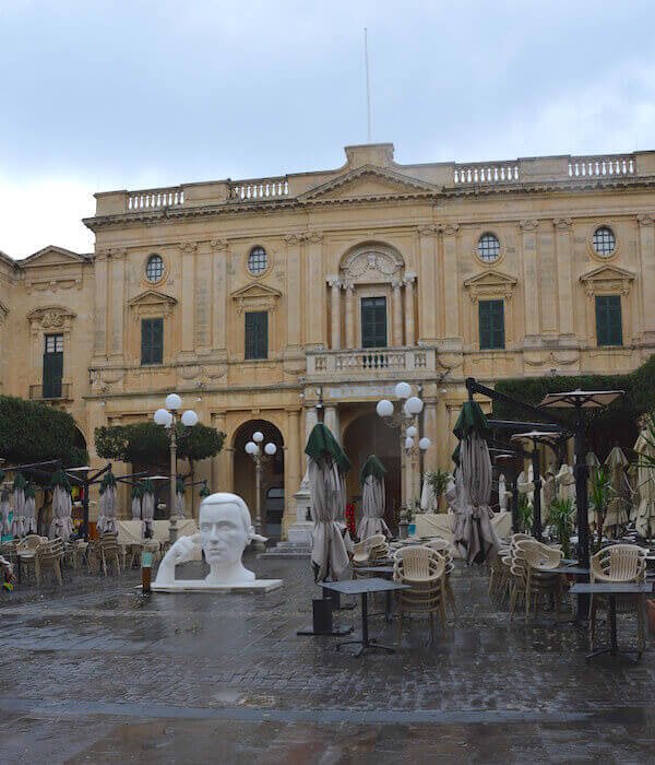 La Biblioteca Nazionale a La Valletta, Malta