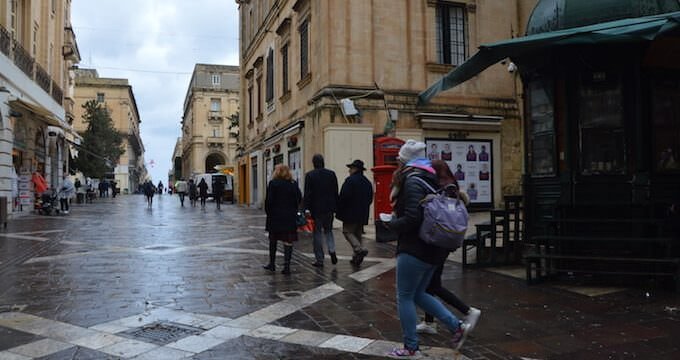 Via della Repubblica a La Valletta, Malta
