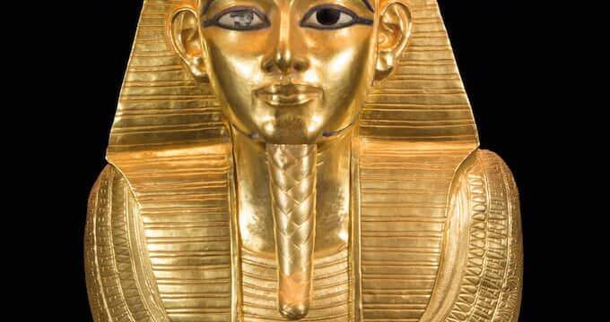 Maschera funeraria del re Pseusennes I