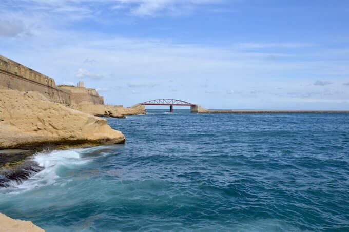 Il Ponte Sant'Elmo a Malta