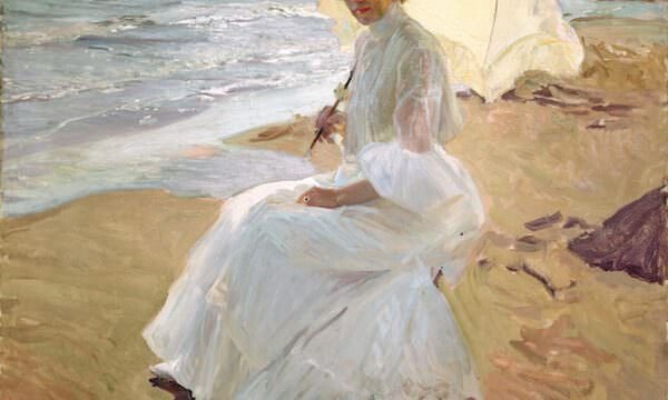 Joaquín Sorolla y Bastida, Clotilde sulla spiaggia, 1904 - Museo Sorolla, Madrid