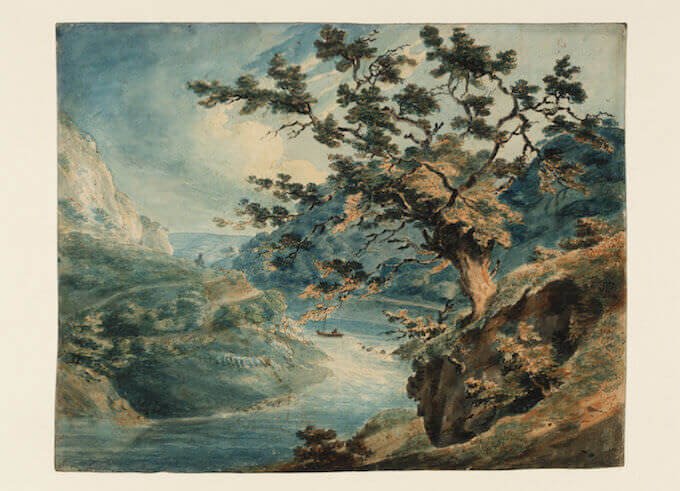 Joseph Mallord William Turner, View in the Avon Gorge 
