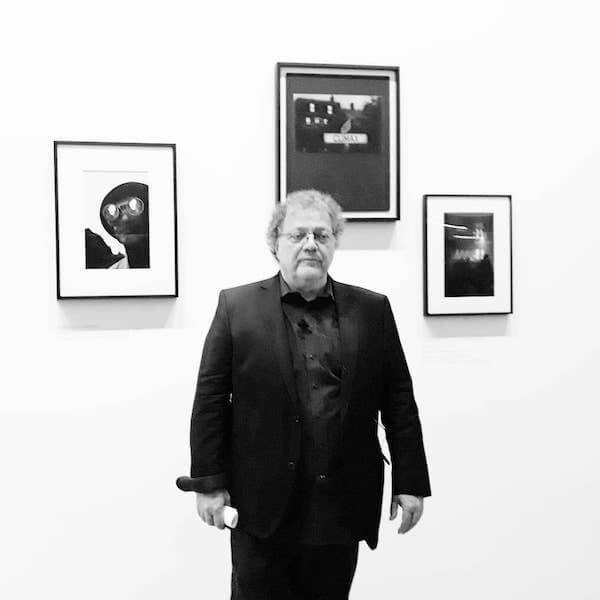 Il curatore Urs Stahel alla mostra di W. Eugene Smith al MAST di Bologna