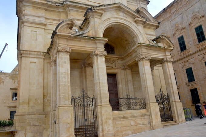 La chiesa di Santa Caterina a La Valletta, Malta