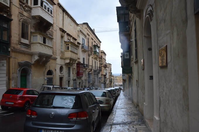 Triq il-Fran ossia Old Bakery Street a La Valletta, Malta