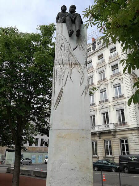 Monumento ad Antoine de Saint-Exupéry e al suo Piccolo Principe a Lione