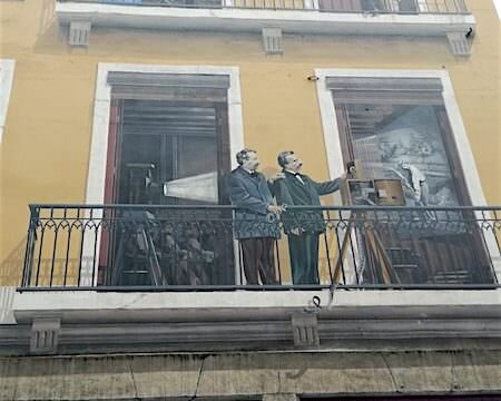 La "fresque des Lyonnais" a Lione