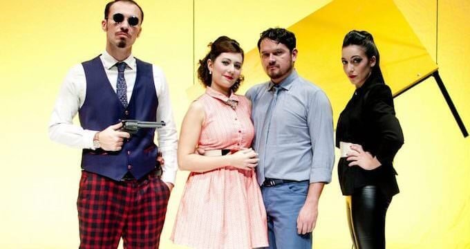 Luca Cattani, Cecilia di Donato, Marco Maccieri, Valeria Perdonò in "Homicide House"