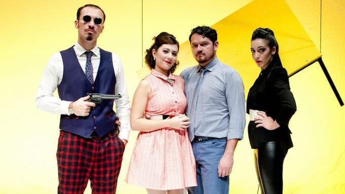 Luca Cattani, Cecilia di Donato, Marco Maccieri, Valeria Perdonò in "Homicide House"