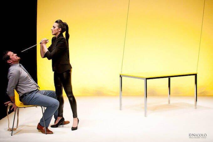 Marco Maccieri e Valeria Perdonò in "Homicide House"