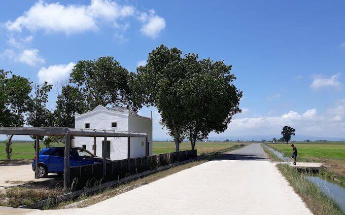 Casa Cusa nel delta del fiume Ebro