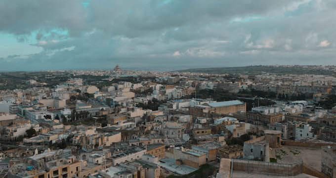 Gozo vista dai bastioni della cittadella
