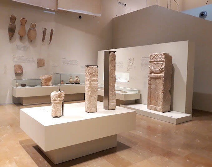 La sezione romana del Museo di Tortosa, in Catalogna