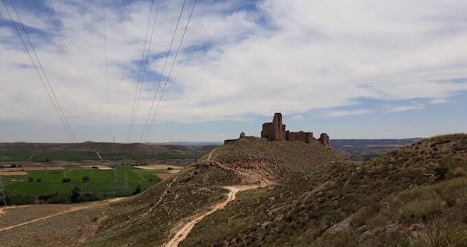 Il Castillo de la Palma a Sástago (Aragona)