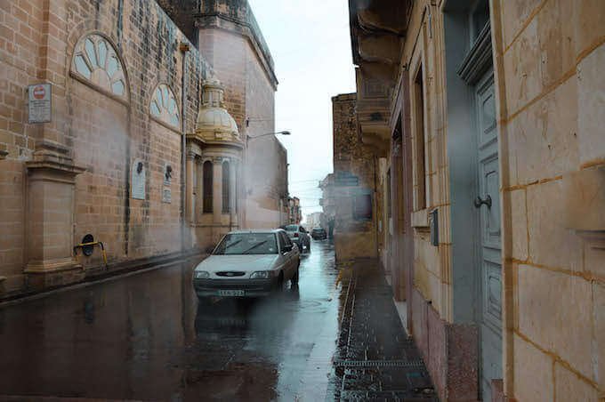 Lapide a ricordo di Patri Mattew Sultana sulla chiesa di Xewkija