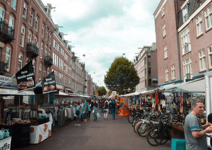 Bancarelle ad Amsterdam