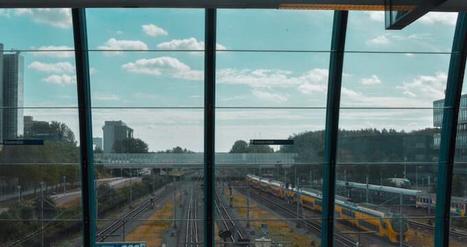 La stazione metropolitana di Sloterdijk, in Olanda
