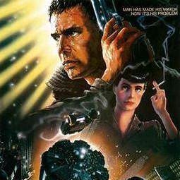 Locandina del film "Blade Runner" (particolare)