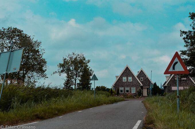 11 Arrivando a Broek Waterland, in Olanda