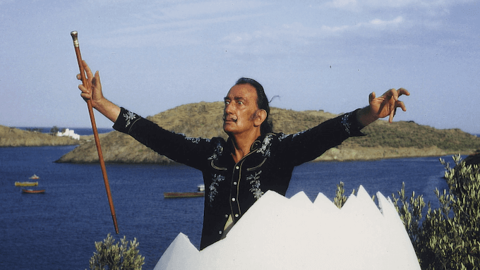 Un'immagine tratta dal film "Salvador Dalí. La ricerca dell'immortalità"