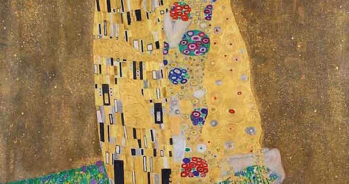 Gustav Klimt, Il bacio. Vienna, Österreichische Galerie Belvedere