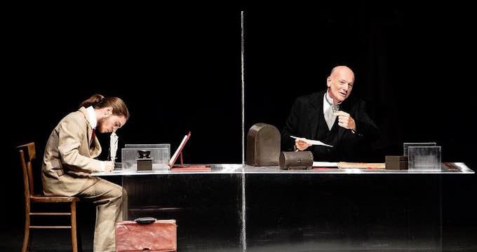 Gabriele Vollaro e Luca Radaelli in "Bartleby"