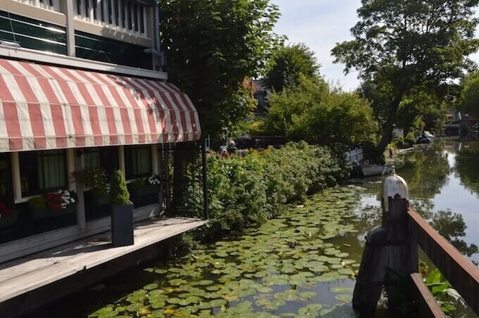 Canali a Edam in Olanda