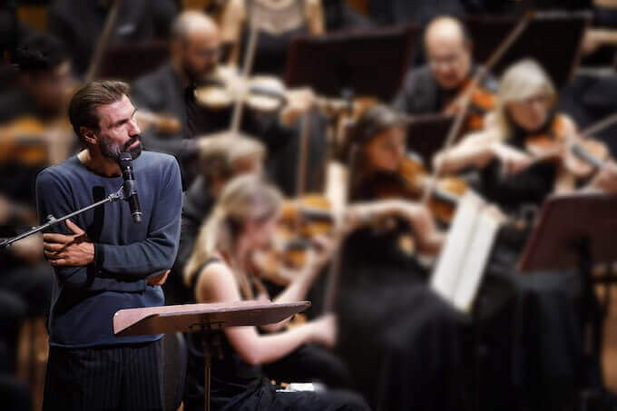 Fabrizio Gifuni in "Concerto per Amleto"