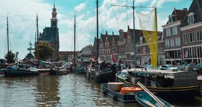 Il porticciolo di Hoorn, in Olanda
