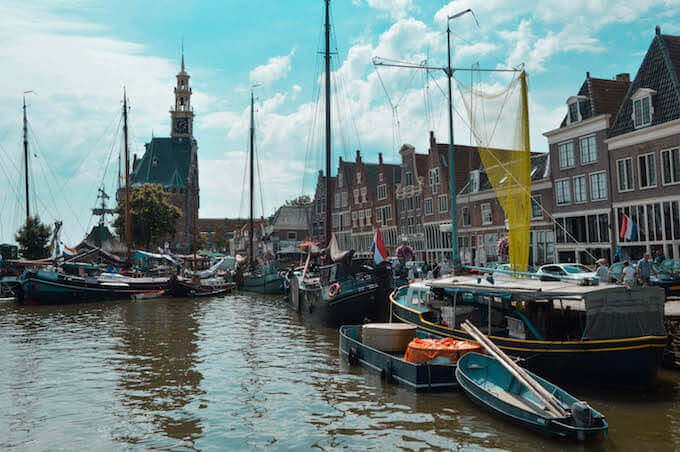 Il porticciolo di Hoorn, in Olanda