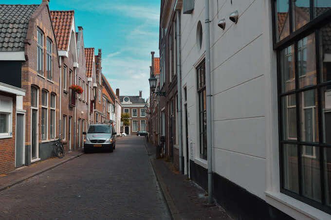 Vicolo a Hoorn, in Olanda